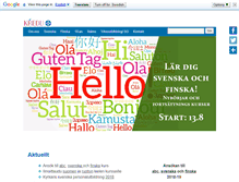 Tablet Screenshot of kredu.fi